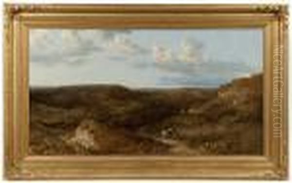 Mousehold Heath Oil Painting by Edward Robert Smythe