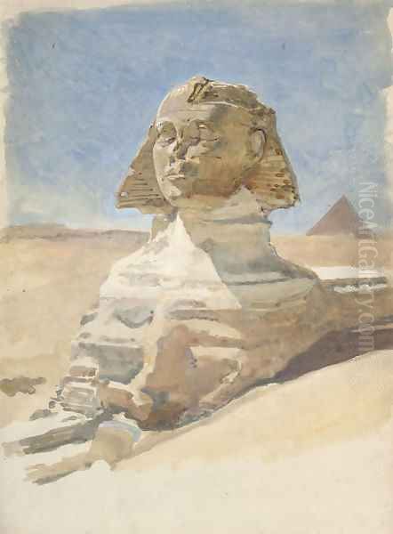 The Sphinx Oil Painting by English School