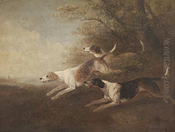 On The Scent Oil Painting by Edward Robert Smythe