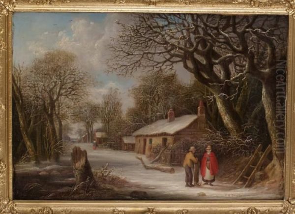 Motet Oil Painting by Edward Robert Smythe