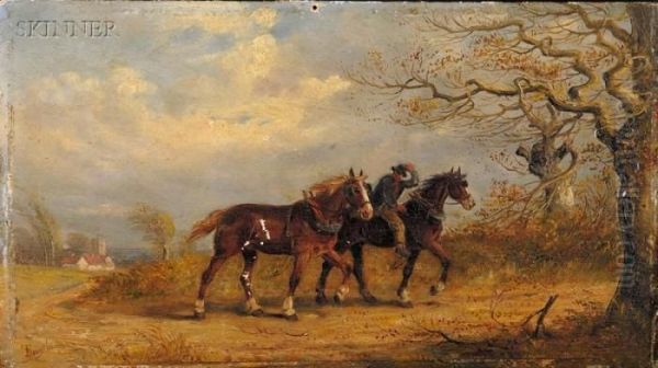 Autumn Oil Painting by Thomas Smythe