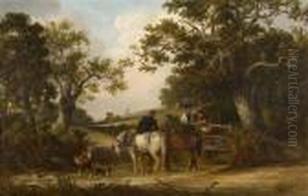 The Ford Oil Painting by Thomas Smythe