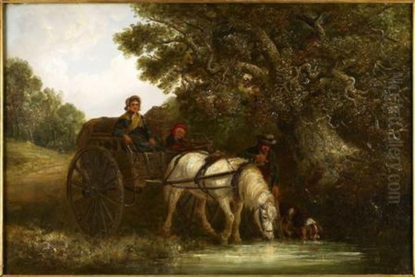 The Ford Oil Painting by Thomas Smythe