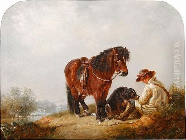 The Traveller's Rest Oil Painting by Thomas Smythe