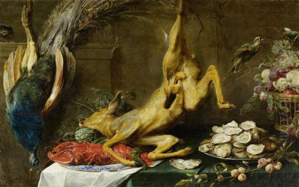 Still Life Oil Painting by Frans Snyders