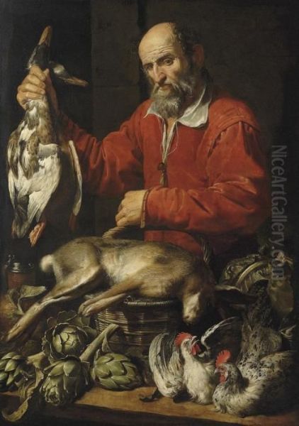 The Gamedealer Oil Painting by Frans Snyders