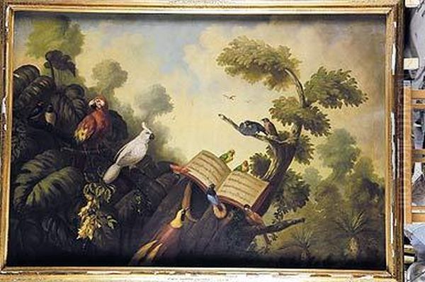 Concierto De Aves Oil Painting by Frans Snyders