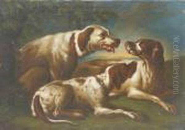 Cani Da Caccia Oil Painting by Frans Snyders