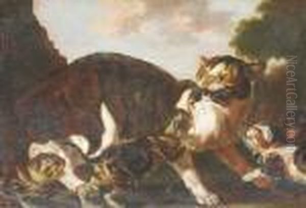 Gatti Oil Painting by Frans Snyders