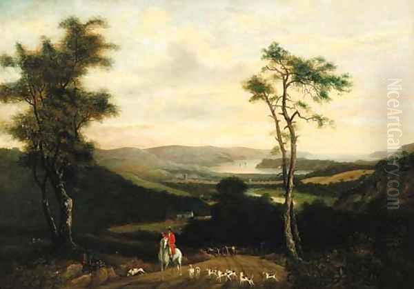 Before the hunt Oil Painting by English School