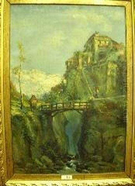 Sul Ponticello Oil Painting by Giuseppe Solenghi