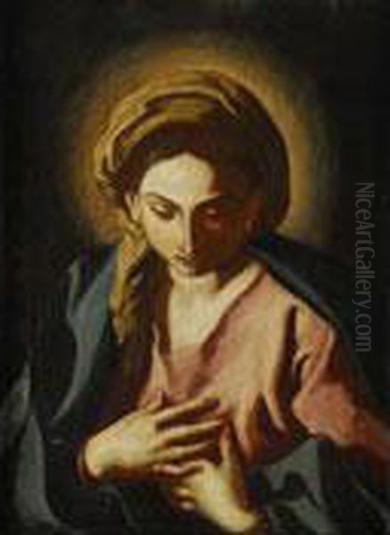 Virgen En Oracion Oil Painting by Francesco Solimena