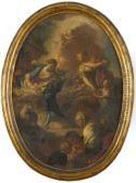 Adorazione Dei Pastori Oil Painting by Francesco Solimena