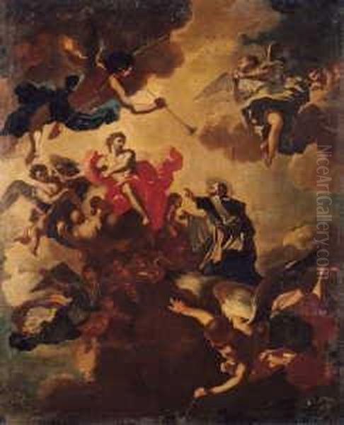 Solimena, Francesco (1657 Canale
 Di Serrino - 1747 Barra) Und Rossi, Nicola Maria (1690 -
 1758 Oil Painting by Francesco Solimena