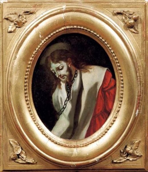 Cristo Incatenato Oil Painting by Francesco Solimena