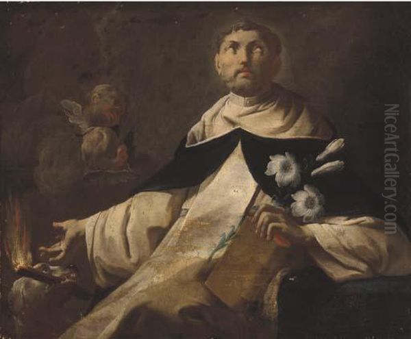 Saint Dominic Oil Painting by Francesco Solimena