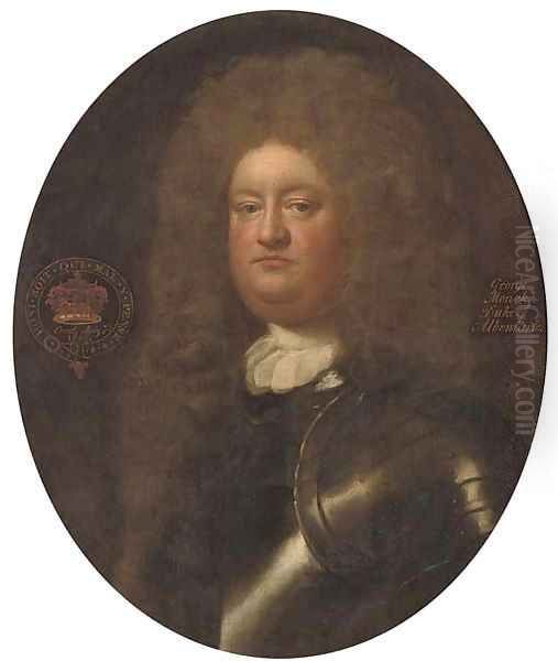 Portrait of a gentleman, traditionally identified as George Monck, 1st Duke of Albemarle (1608-1670) Oil Painting by English School