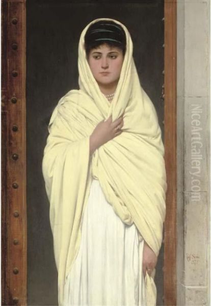 Rhea Oil Painting by Raffaelo Sorbi