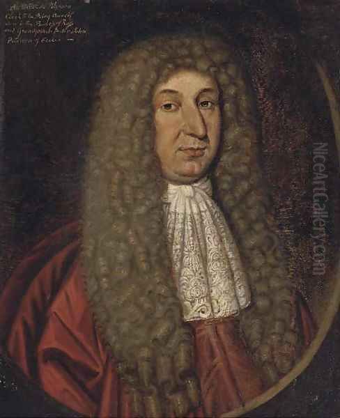 Portrait of Sir William Paterson Oil Painting by English School