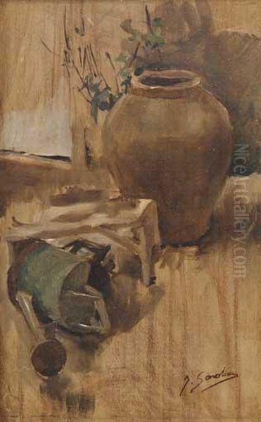 Bodegon Oil Painting by Joaquin Sorolla Y Bastida