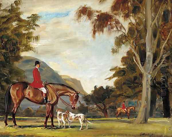 Before the off Oil Painting by English School