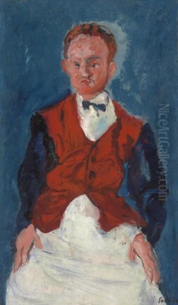 Le Valet De Chambre Oil Painting by Chaim Soutine