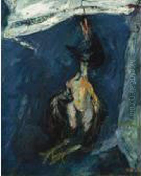 La Dinde Pendue Oil Painting by Chaim Soutine