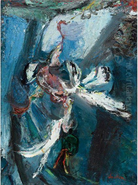 Le Canard Blanc Oil Painting by Chaim Soutine