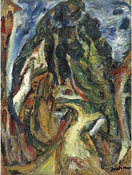 Paysage De Greolieres Oil Painting by Chaim Soutine