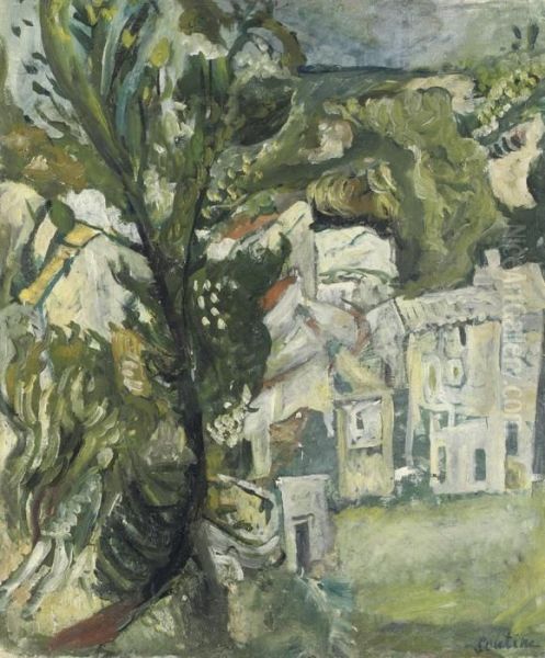 Paysage Du Midi Oil Painting by Chaim Soutine