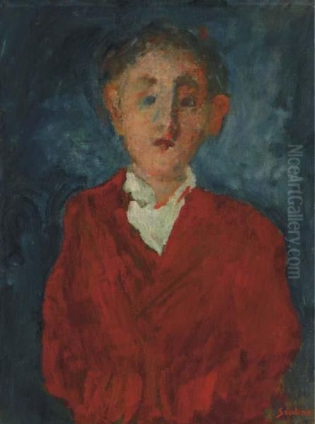 La Jeune Polonaise Oil Painting by Chaim Soutine