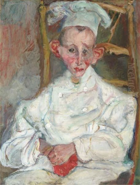 Le Patissier De Cagnes Oil Painting by Chaim Soutine