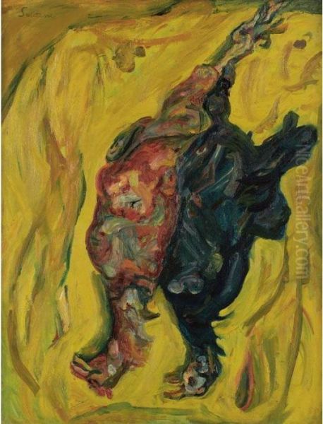 Les Faisans Oil Painting by Chaim Soutine