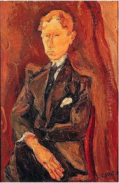 Le Rouquin Oil Painting by Chaim Soutine