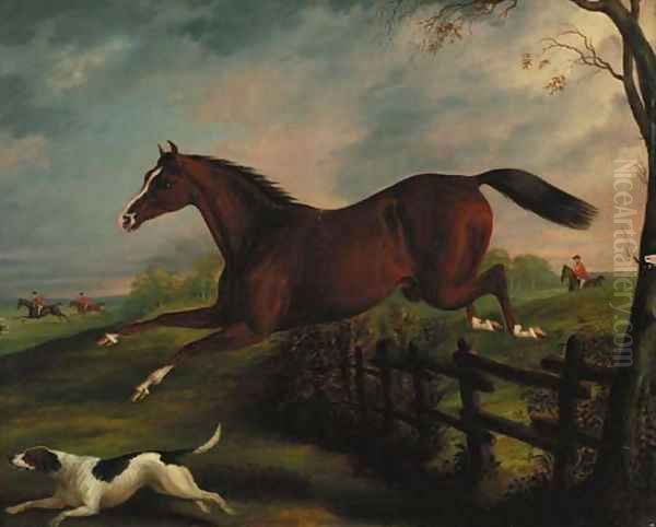 The Runaway Oil Painting by English School