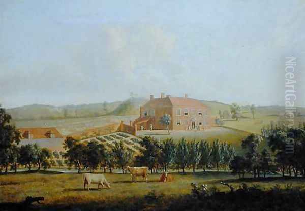 Saint Vincents, Near West Malling, Kent, c.1779 Oil Painting by Dominic Serres