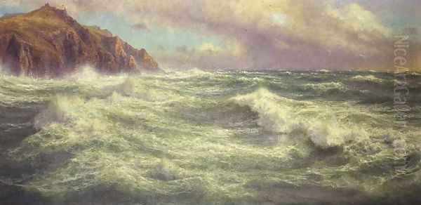 The Wave Oil Painting by Walter Shaw