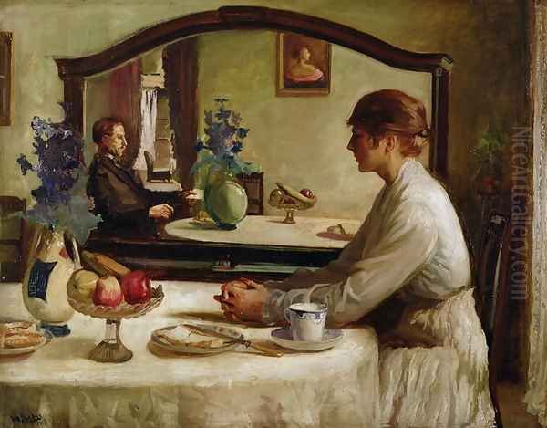 The Consultation, 1917 Oil Painting by William Sheehan