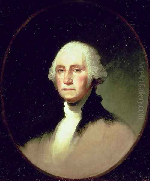 Portrait of George Washington 2 Oil Painting by Jane Stuart