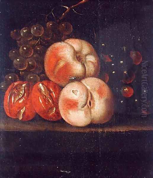 Fruit Study 2 Oil Painting by Ernst Stuven