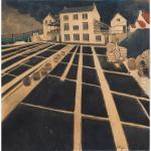 L'huitriere Oil Painting by Leon Spilliaert