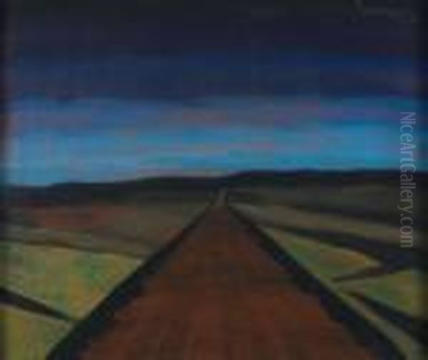 Chemin Au Crepuscule Oil Painting by Leon Spilliaert