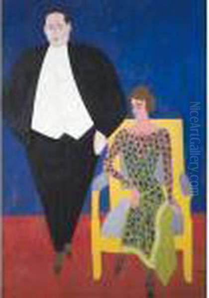 P.g. Van Hecke Et Norine Oil Painting by Leon Spilliaert