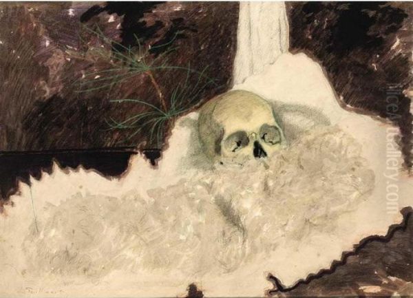 Vanitas Oil Painting by Leon Spilliaert