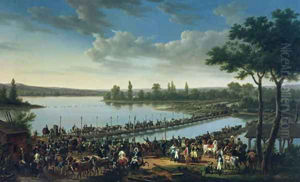 Napoleon before the Battle of Wagram, 6th July 1809 Oil Painting by Joseph Swebach-Desfontaines