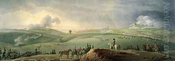 Napoleon I 1769-1821 Observing the Battle of Austerlitz, 2nd December 1805 Oil Painting by Joseph Swebach-Desfontaines