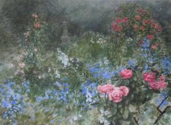 The End Of The Garden Oil Painting by Eloise Harriet Stannard