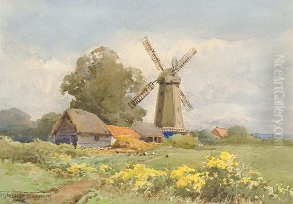 Silver Hill Oil Painting by Henry John Sylvester Stannard