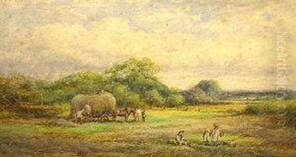 Watercolour Oil Painting by Henry John Sylvester Stannard