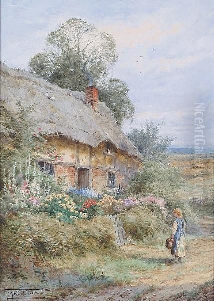 Home At Last Oil Painting by Henry John Sylvester Stannard